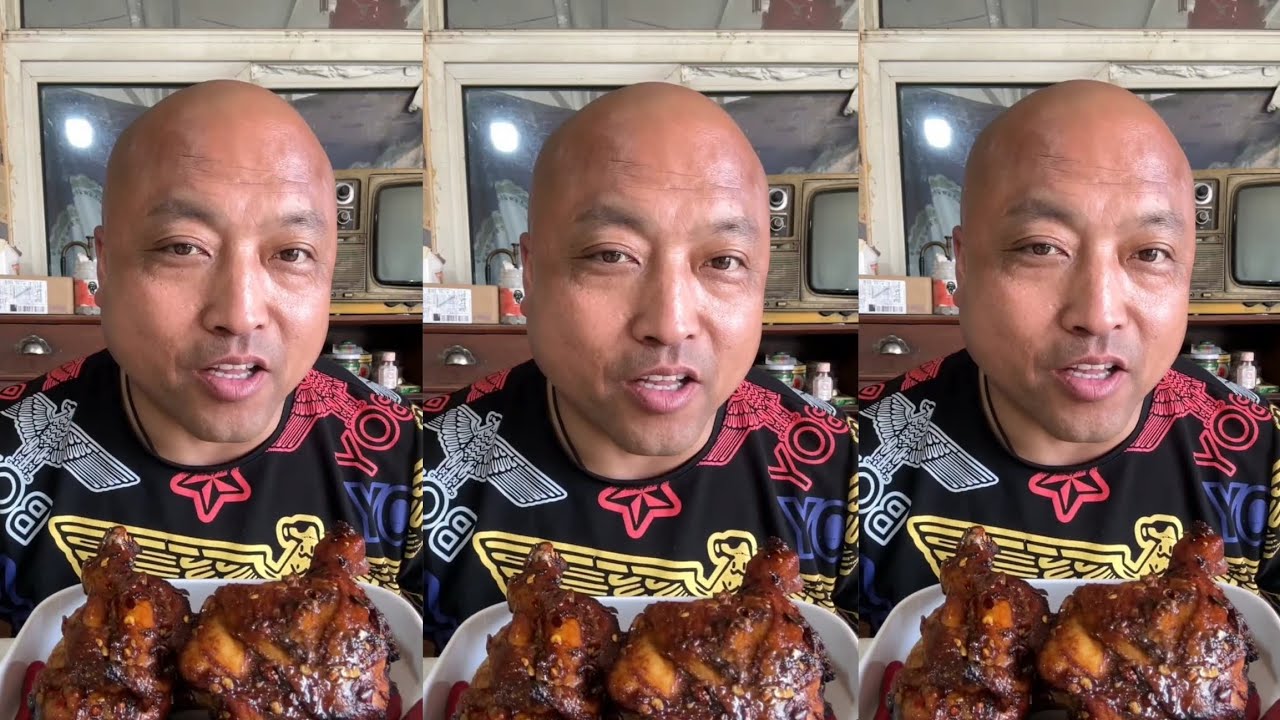 Yummy #69 : Eat roll belly braised pork belly 😋😋 #mukbang #eatingshow #porkbelly #delicious 