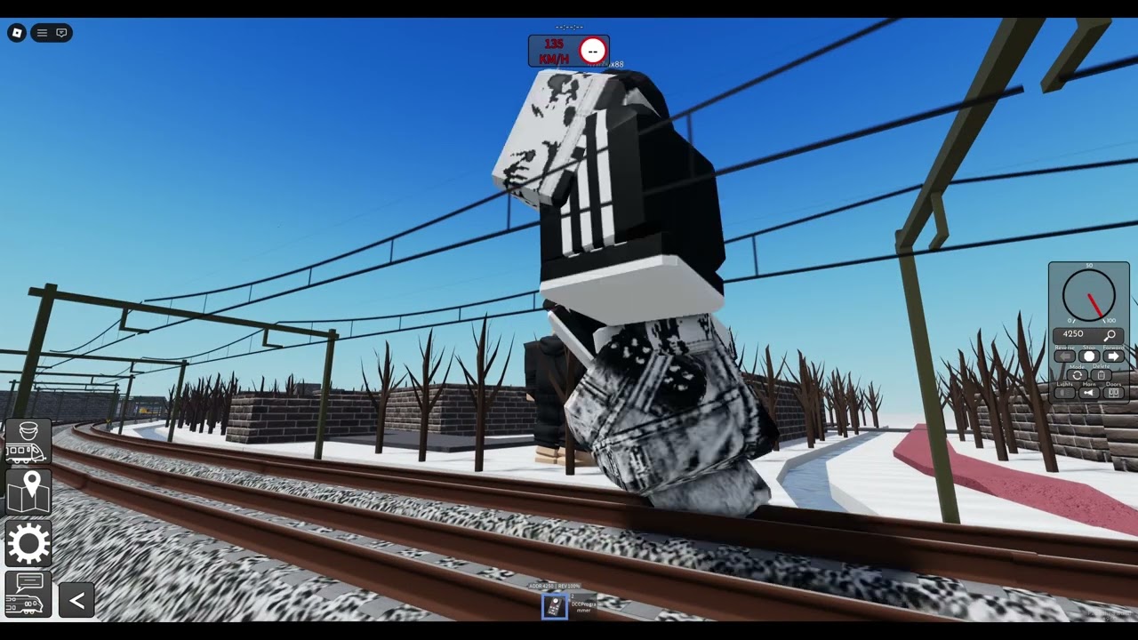 Trainspotting in Alkmaar Noord in Ro scale Netherlands Roblox