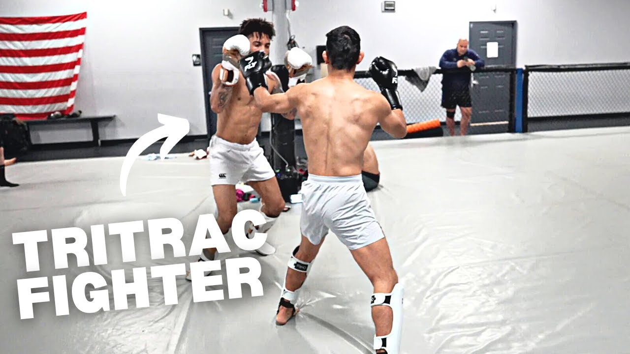 Sparring TRITAC Fighters (Japanese Jiujitsu, Kali, Kickboxing)