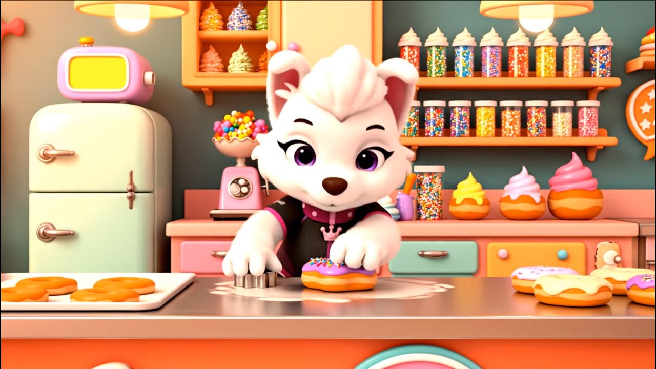 Donut Day with Chase and Skye 🎵🍩 PAW Patrol Songs