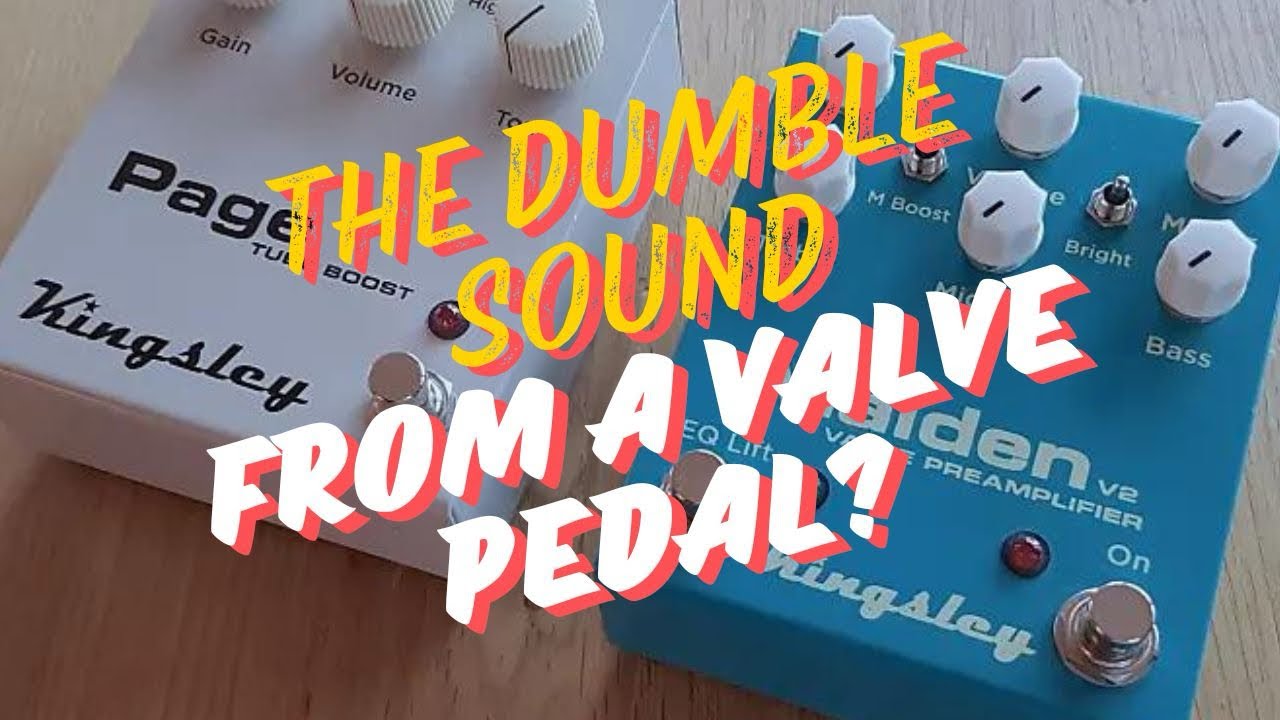 Can you get the Dumble sound from a valve preamplifier pedal? Kingsley Maiden D and Page DS Demo