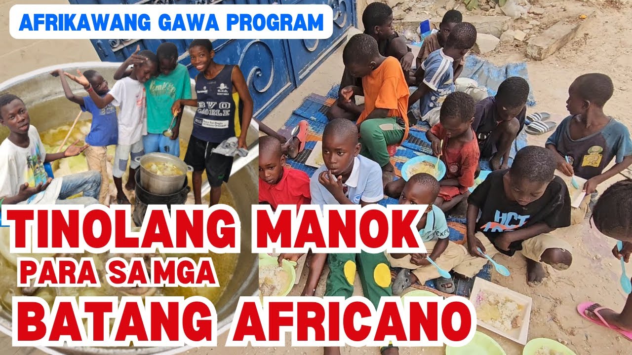 TINOLANG MANOK NAGUSTUHAN NG MGA BATANG AFRICANO / PINOY IN AFRICA