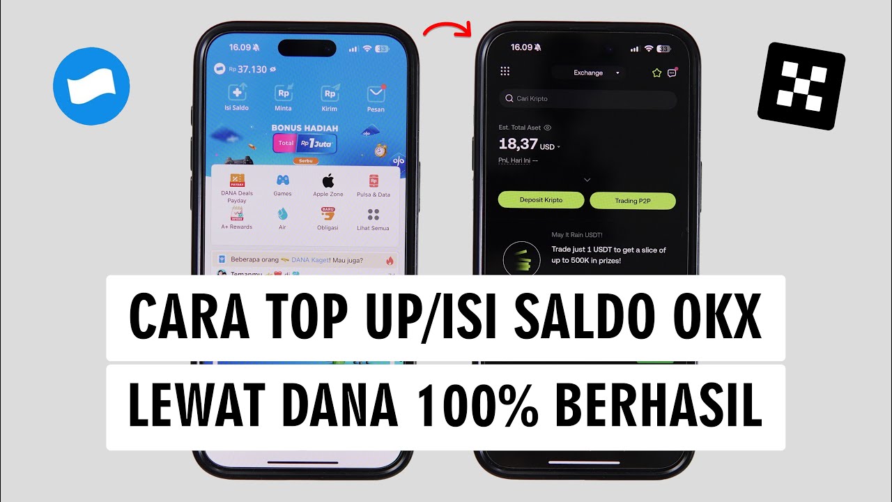How to Deposit OKX Balance via DANA