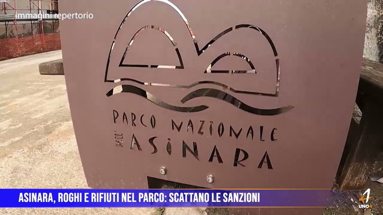 Asinara, roghi e rifiuti nel Parco: scattano le sanzioni