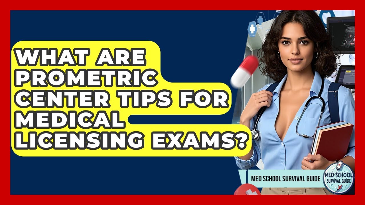 What Are Prometric Center Tips For Medical Licensing Exams? - Med School Survival Guide