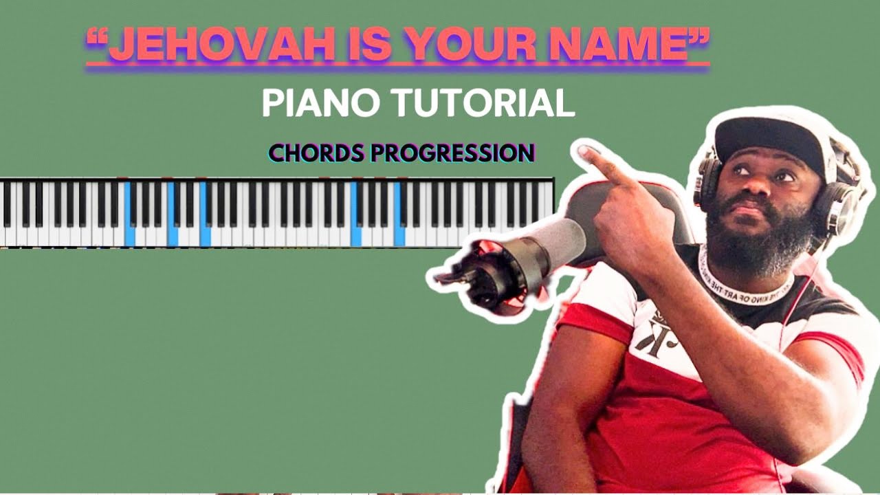 Ntokozo Mbambo - Jehovah Is Your Name | Gospel piano breakdown tutorial.