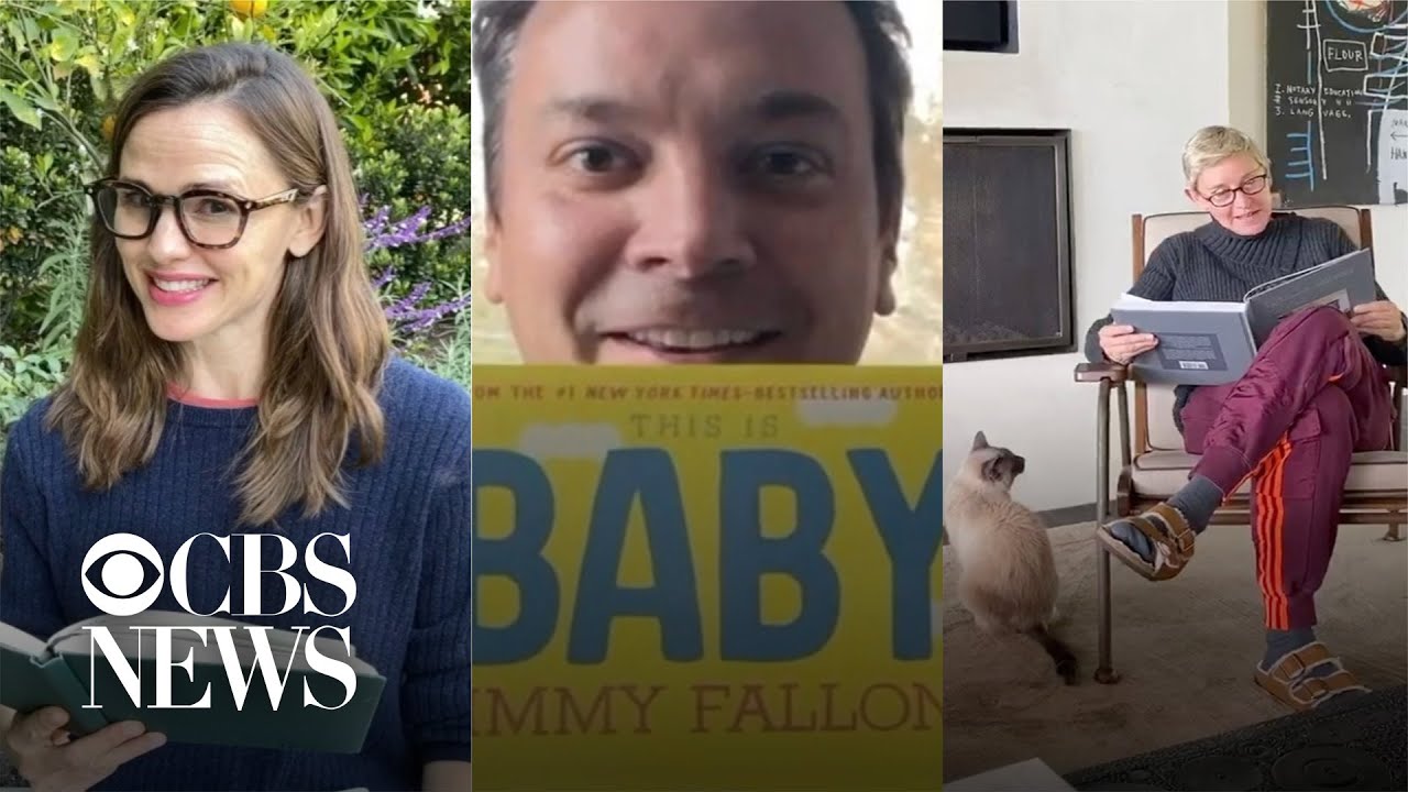Celebrities livestream story time for kids stuck at home