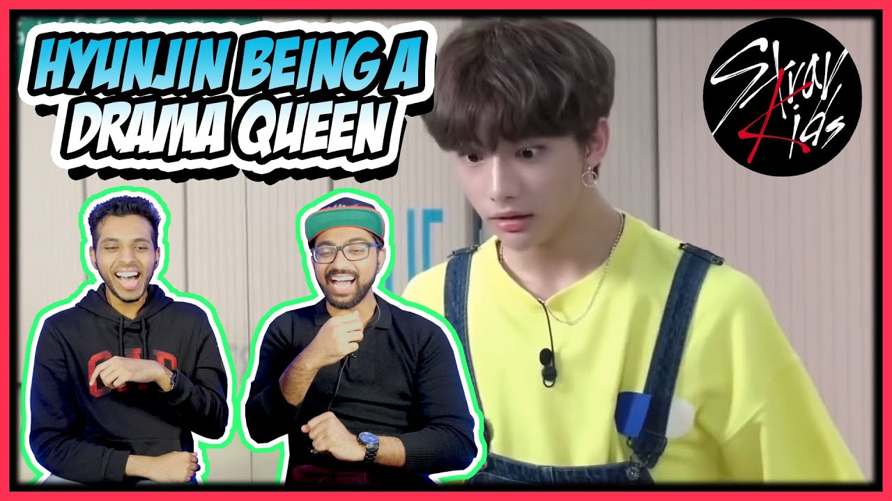 STRAY KIDS - HYUNJIN BEING A DRAMA QUEEN FOR 10 MINUTES REACTION