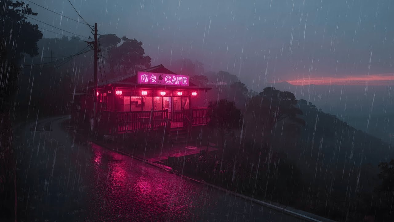 Relax and Focus ▪️ 24/7 LIVE— Lofi Playlist | Rain Ambience for Homework & Deep Work