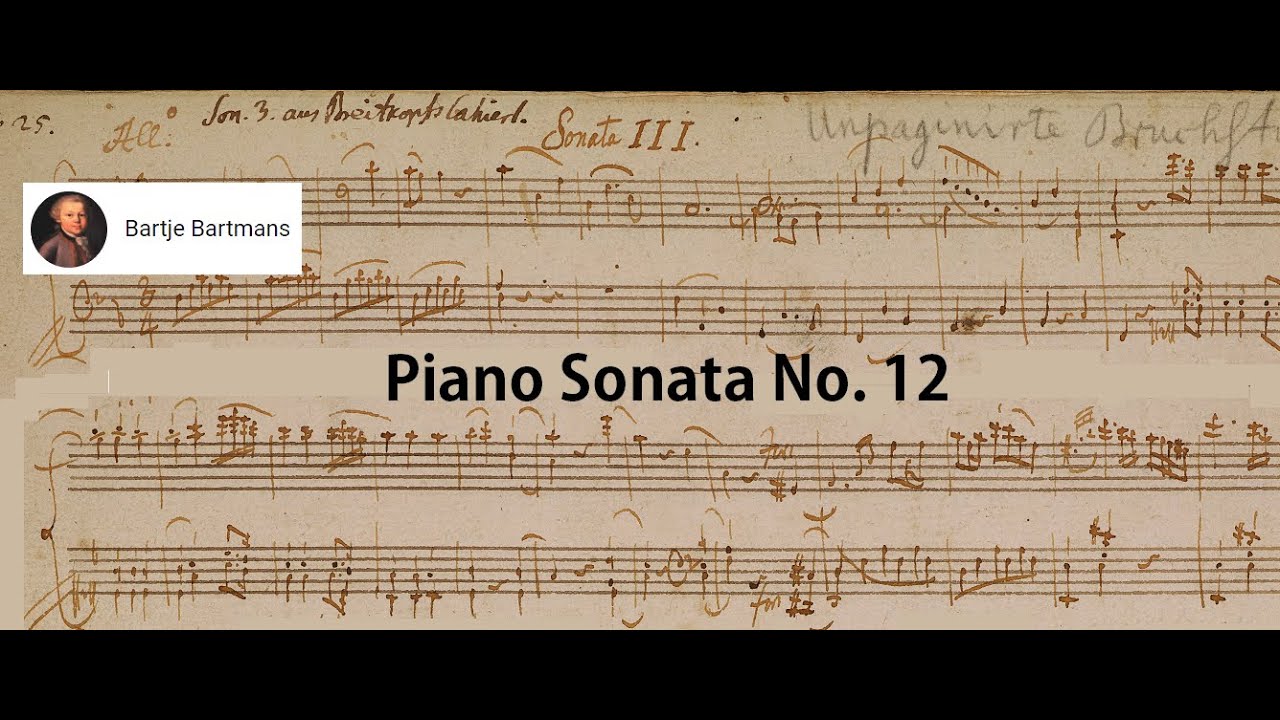 Mozart - Piano Sonata No.12, K.332 (1783) {Ingrid Haebler}
