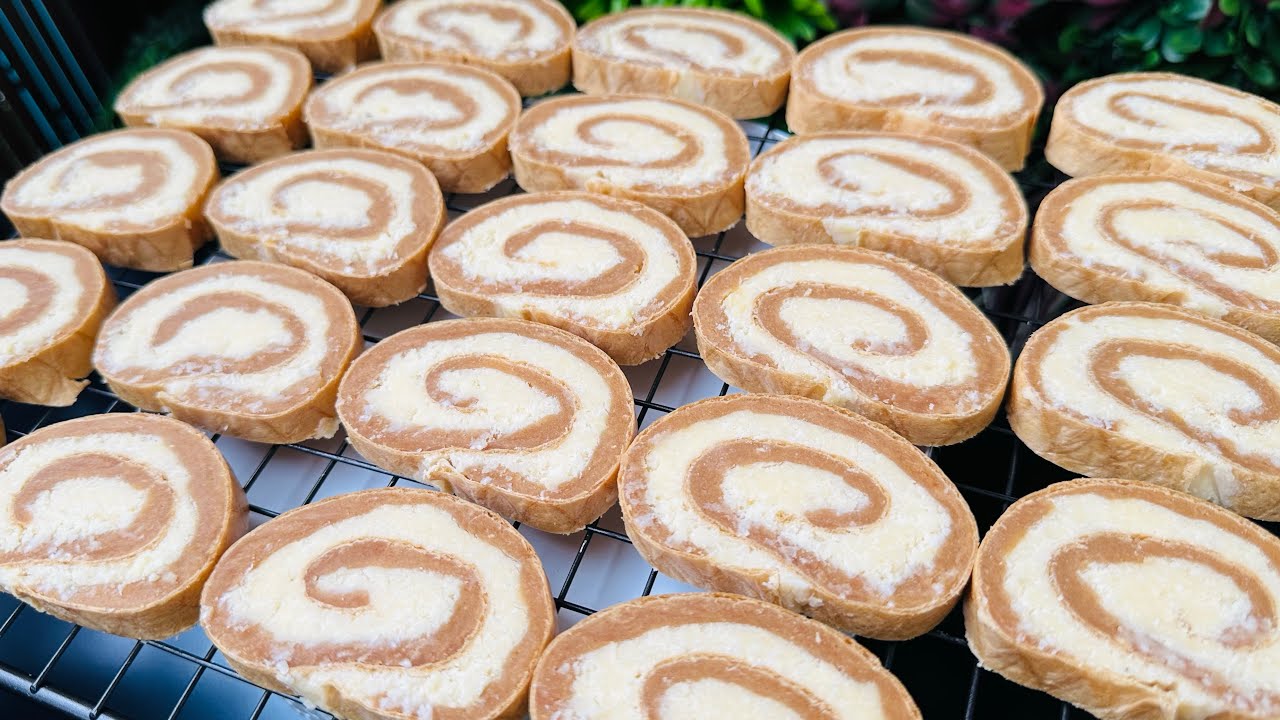 Ruladă cu caramel și nucă de cocos - excepțională, realizată în câteva minute