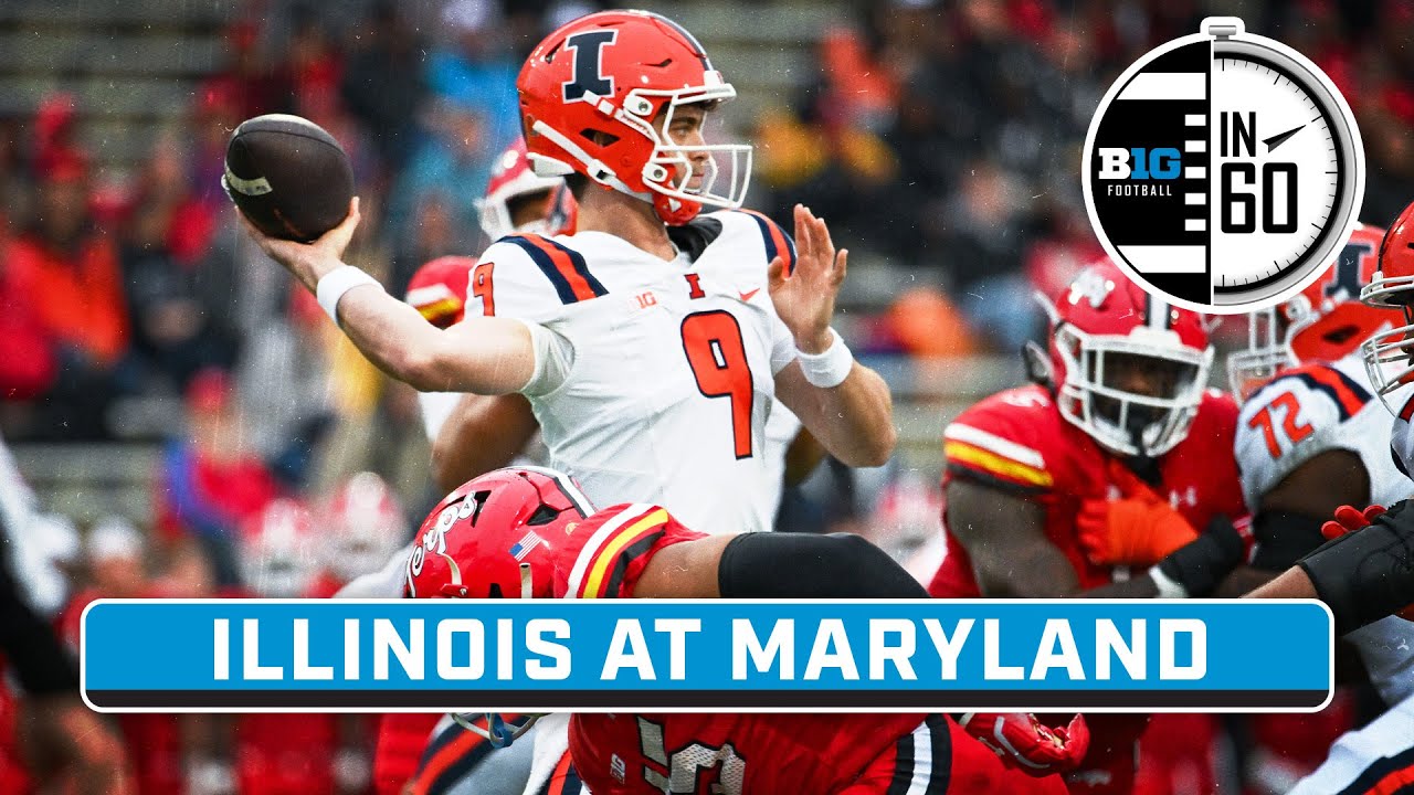 Illinois at Maryland | Oct. 15, 2023 | B1G Football in 60