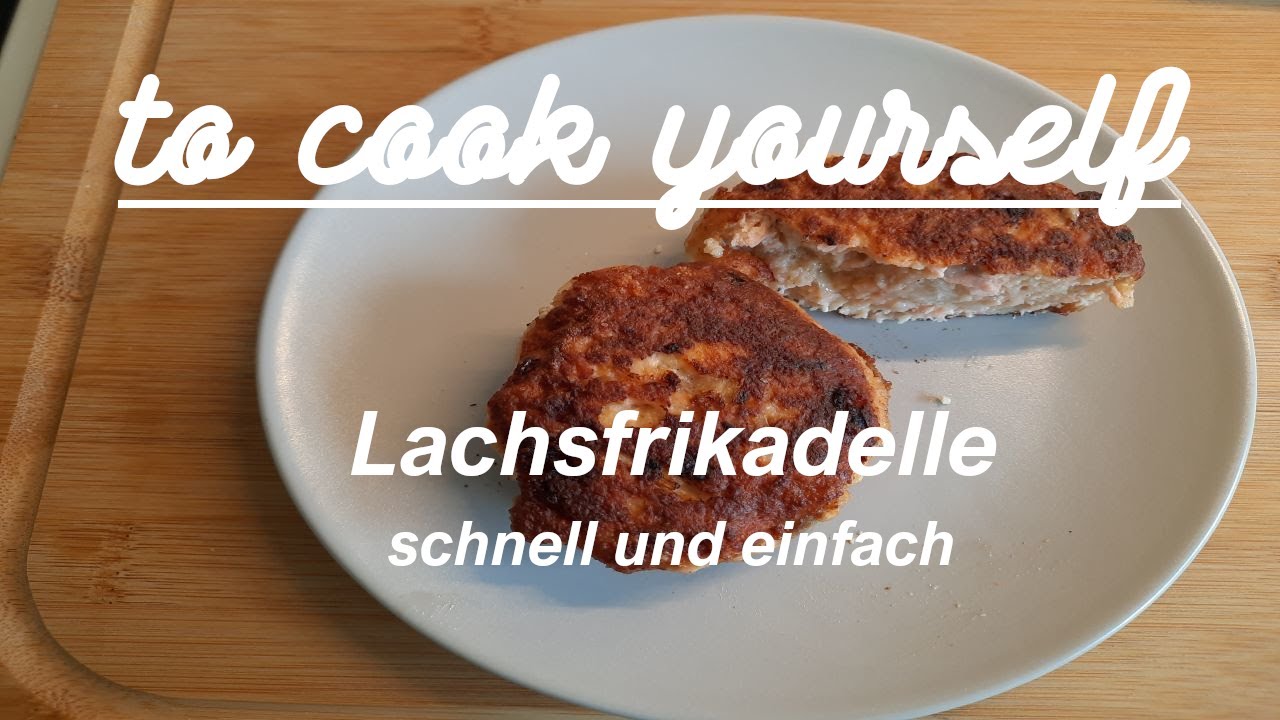 Lachsfrikadelle super lecker und ganz einfach