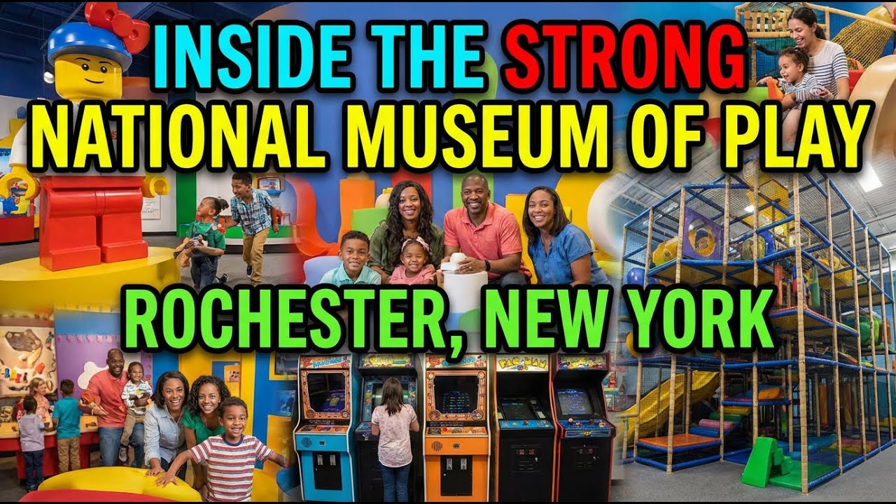 Inside The Strong National Museum of Play - Rochester, New York
