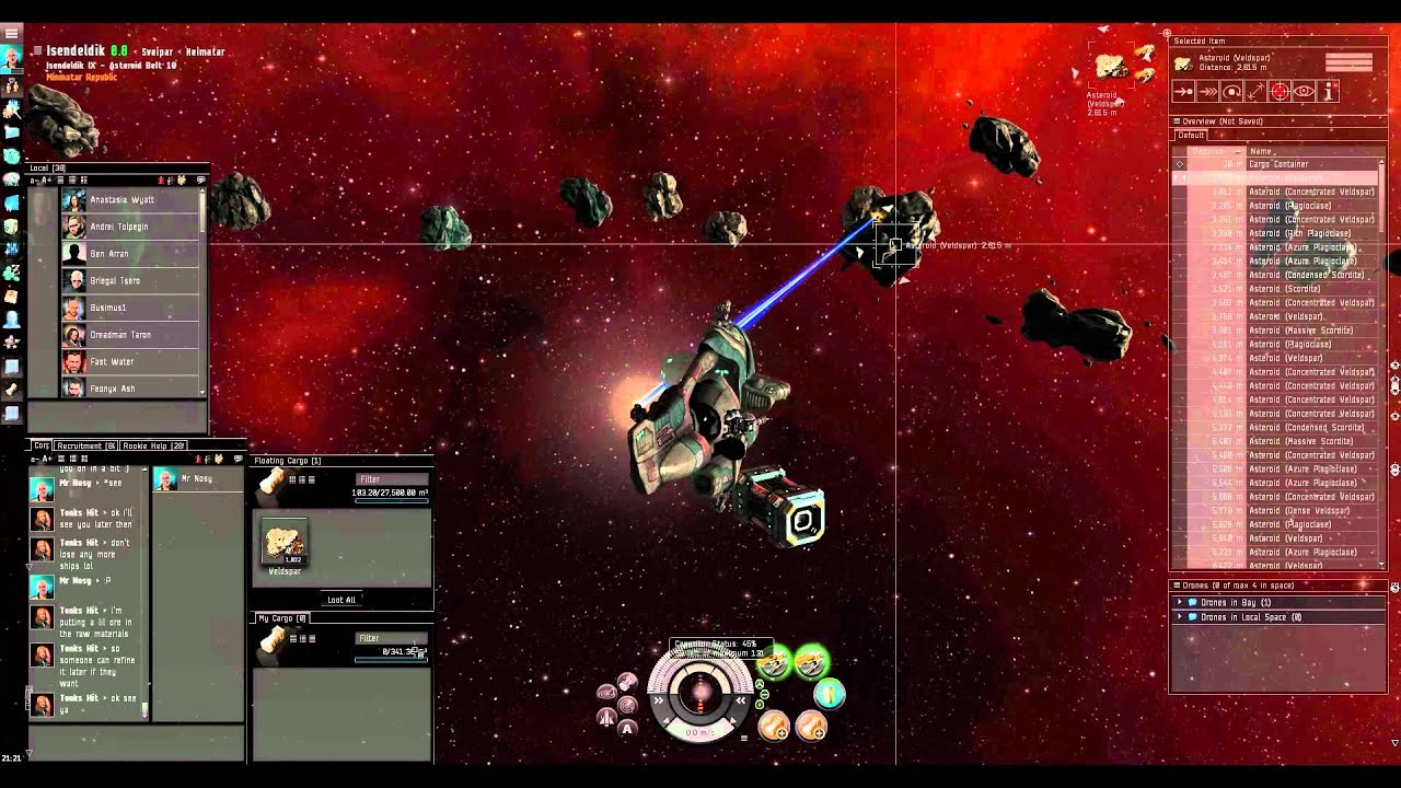 Eve Online - Mining for Beginners Tutorial