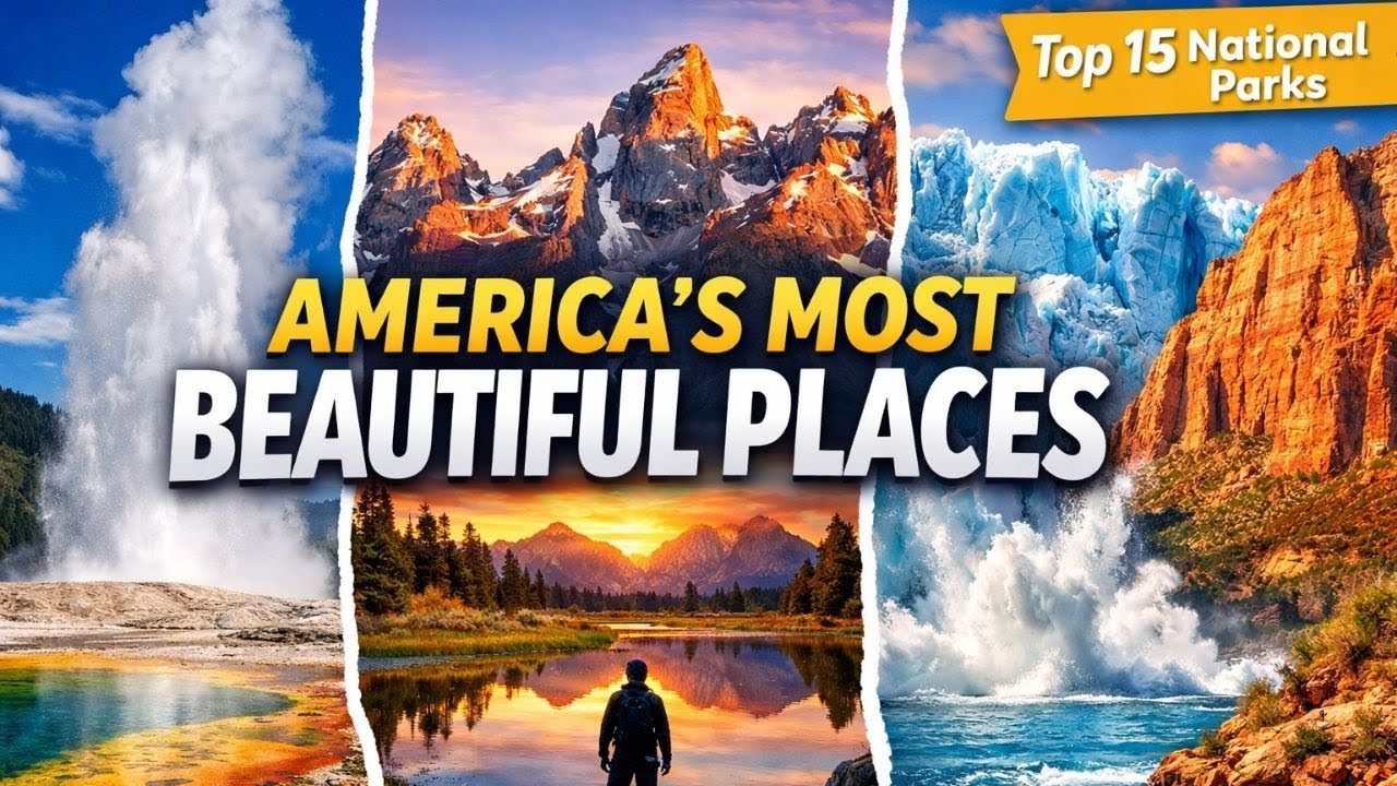 15 Most Beautiful National Parks in America | Ultimate Nature Travel Guide