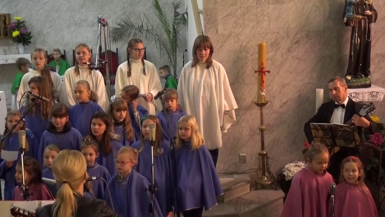 Pan wywyższony, nasz Król wywyższony - schola Duszki (30.10.2016)