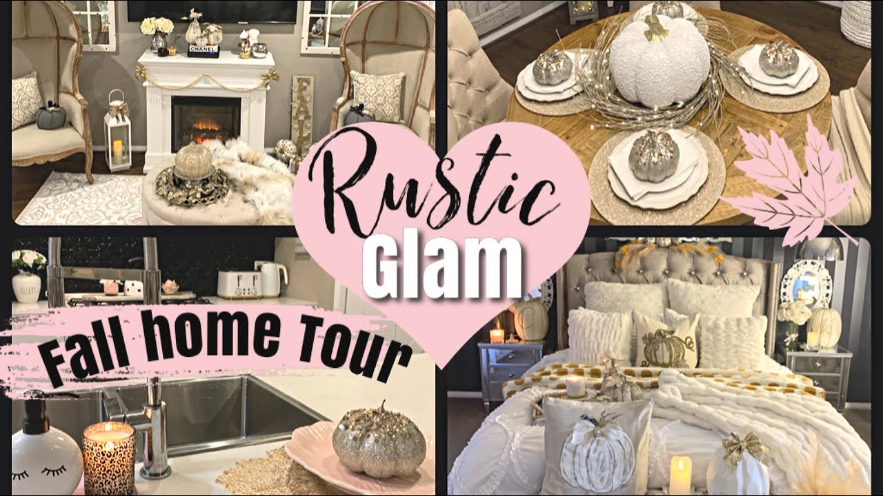 FALL HOME TOUR 2020 | RUSTIC GLAM | CHELLESGLAMHOME