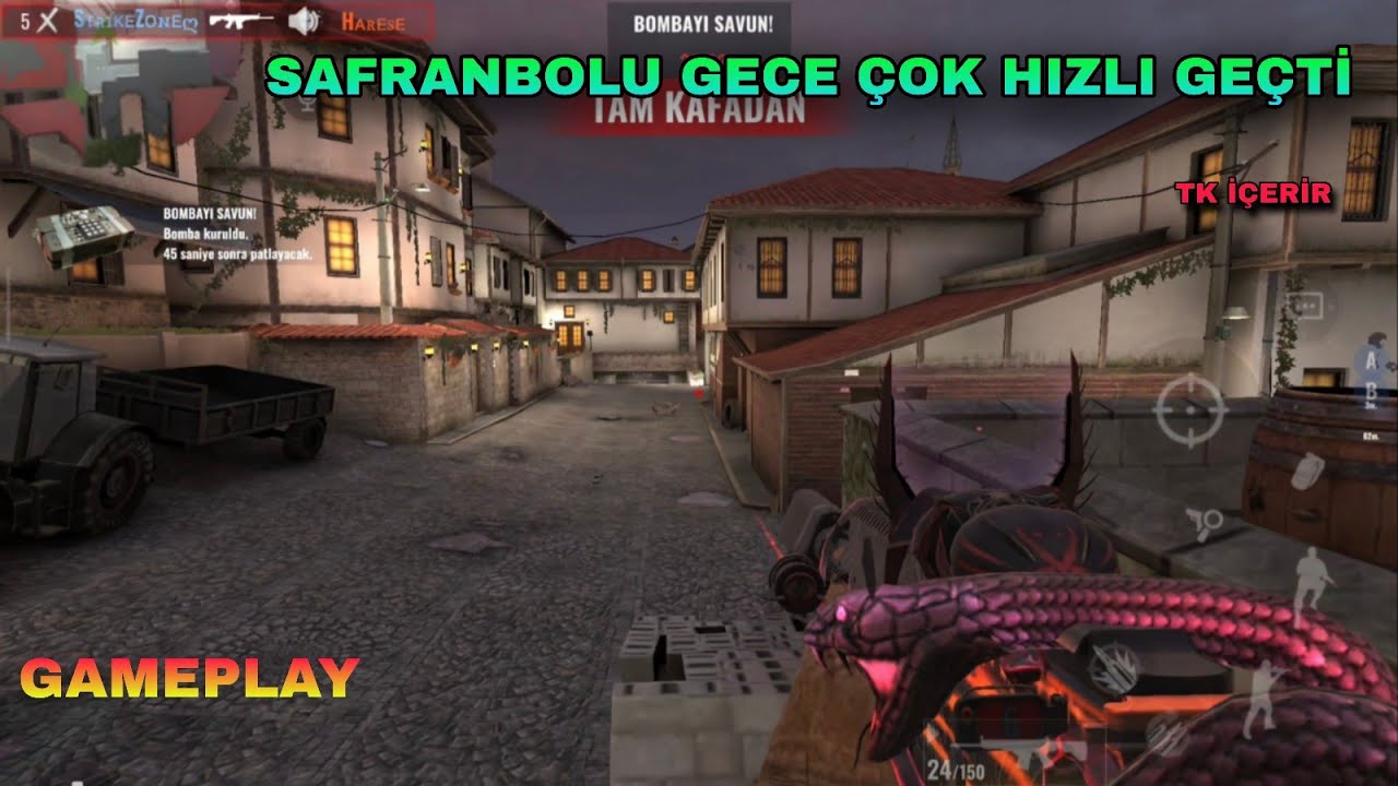 &Ccedil;ok Hızlı Safranbolu Gece Modu Gameplay/ ZULA STRİKE 