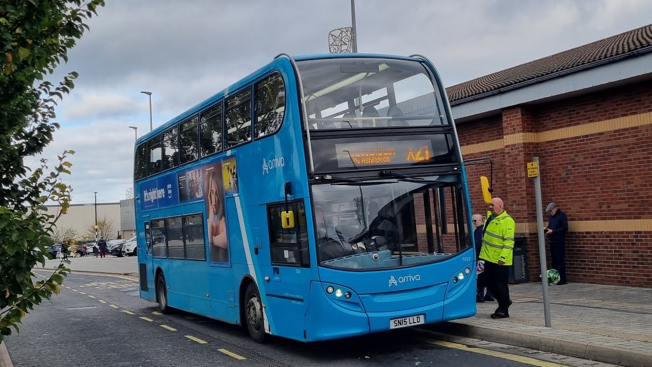 TOPODYN BEAST: Route X21 | SN15LLD/7553 - Arriva Northumbria: ADL E40D/ADL Enviro 400