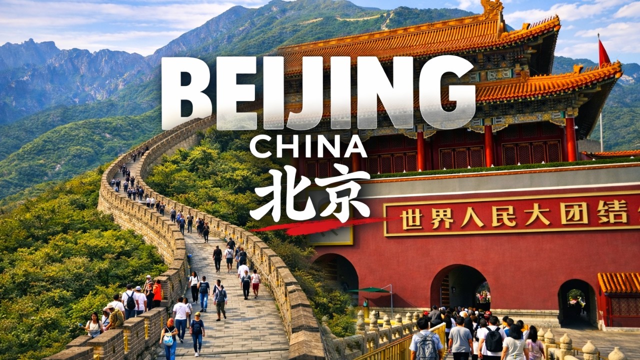 2 Days in Beijing 🇨🇳 | Great Wall & Forbidden City