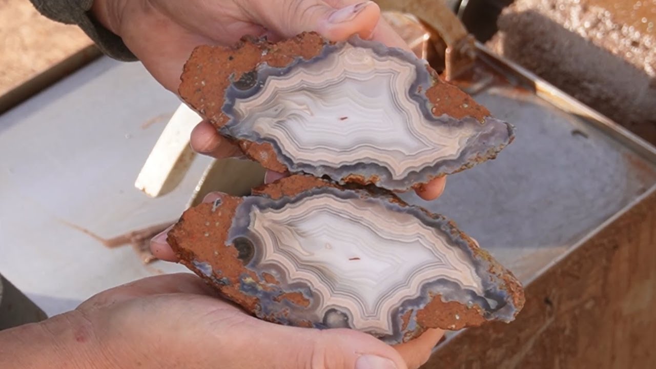 Cutting Highlights - Compilation of My Best YouTube Agate Cuts!