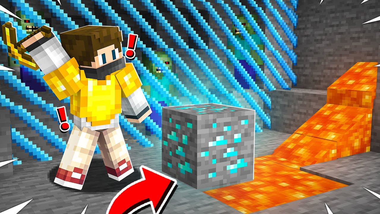 MİNECRAFT ama TEK BLOK ÇÖL (9.bölüm)