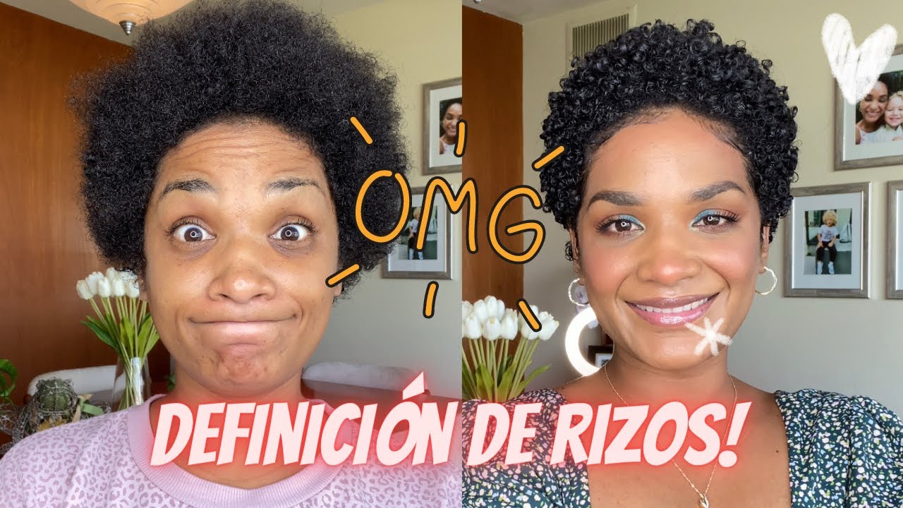 Cómo definir el cabello corto rizado???