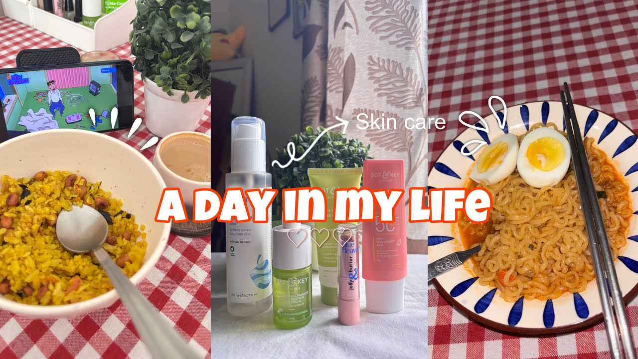A day in my life 😌|| cooking || skin care || northeast India🇮🇳 #adayinmylife #food #skincareroutine 