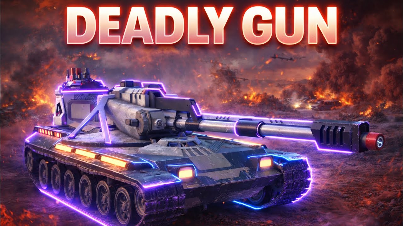 The Most Deadly Gun In Tier 10 😭 | 6.3k 2 kills | WoTB💥
