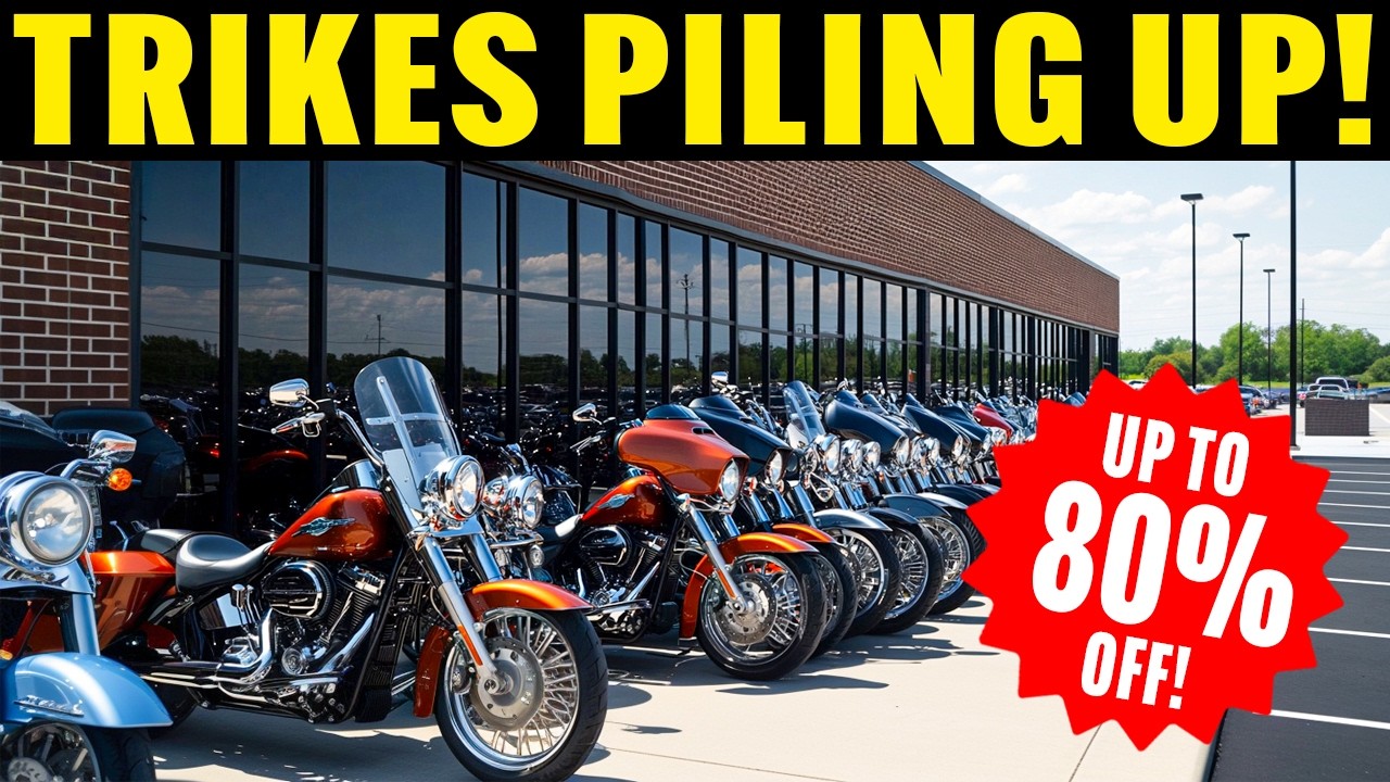 7 Three Wheel Motorcycles Dealers Can't Sell, So They Are Giving Them Away!!!