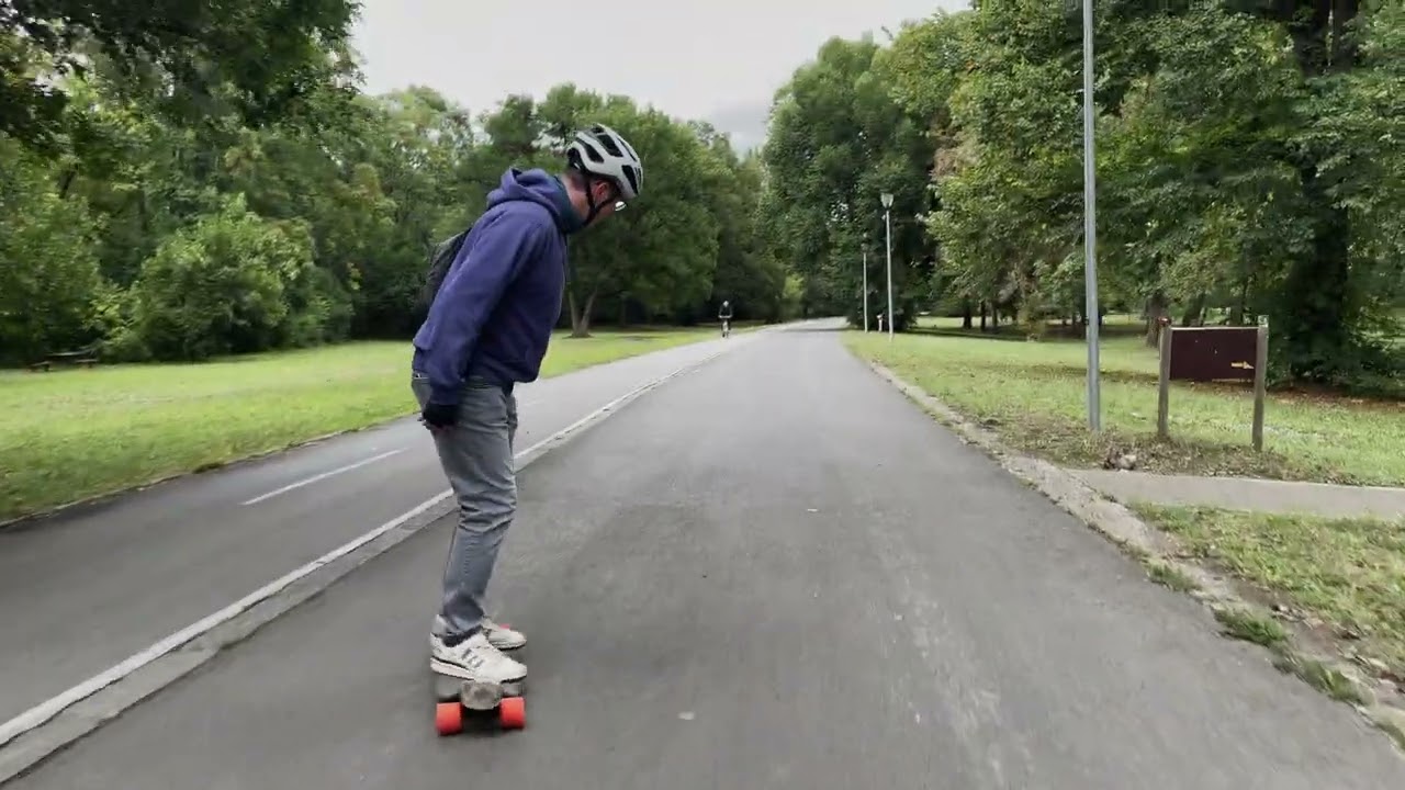 Trying different wheels on Pantheon Supersonic #longboard