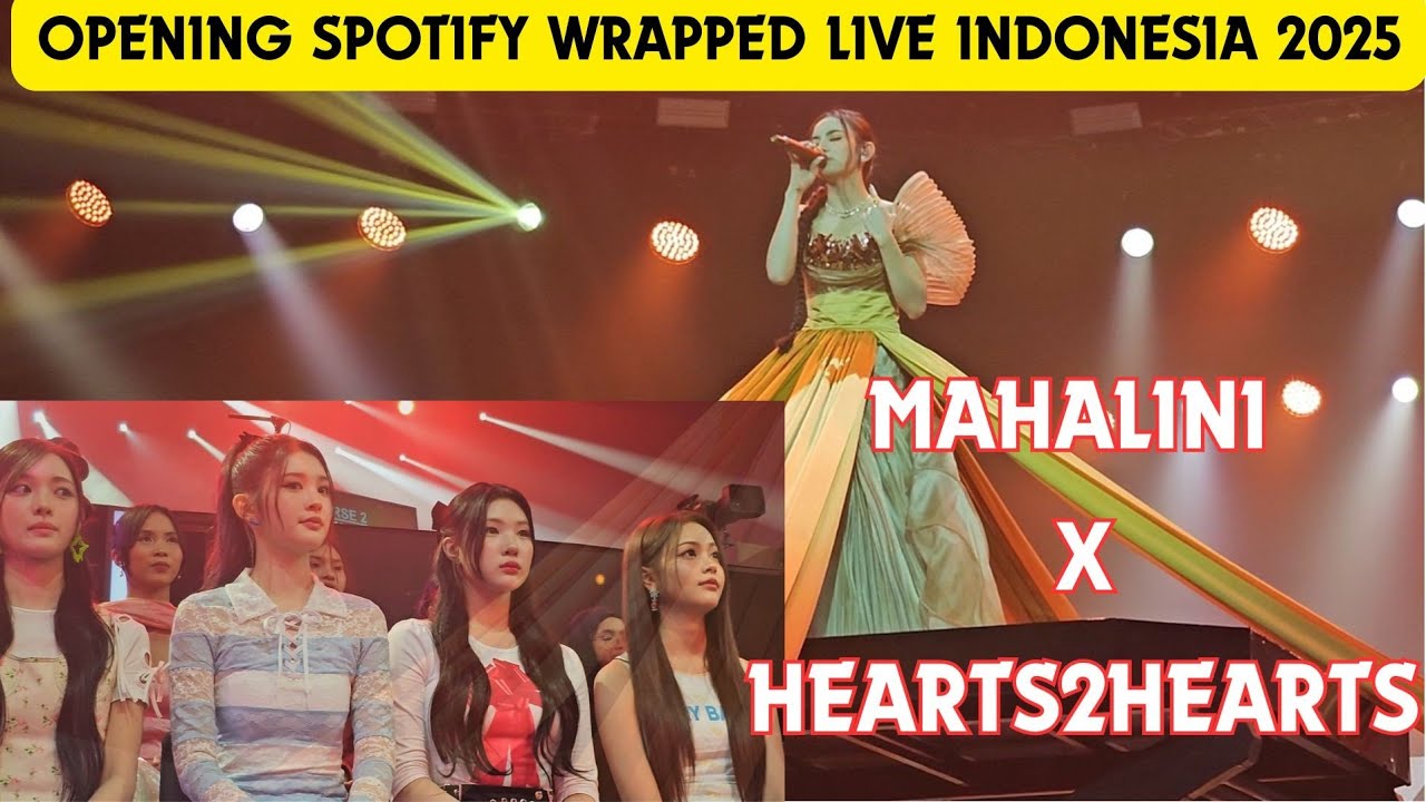 Mahalini x Heart2Heart Live at Spotify Wtapped Live Indonesia 2025
