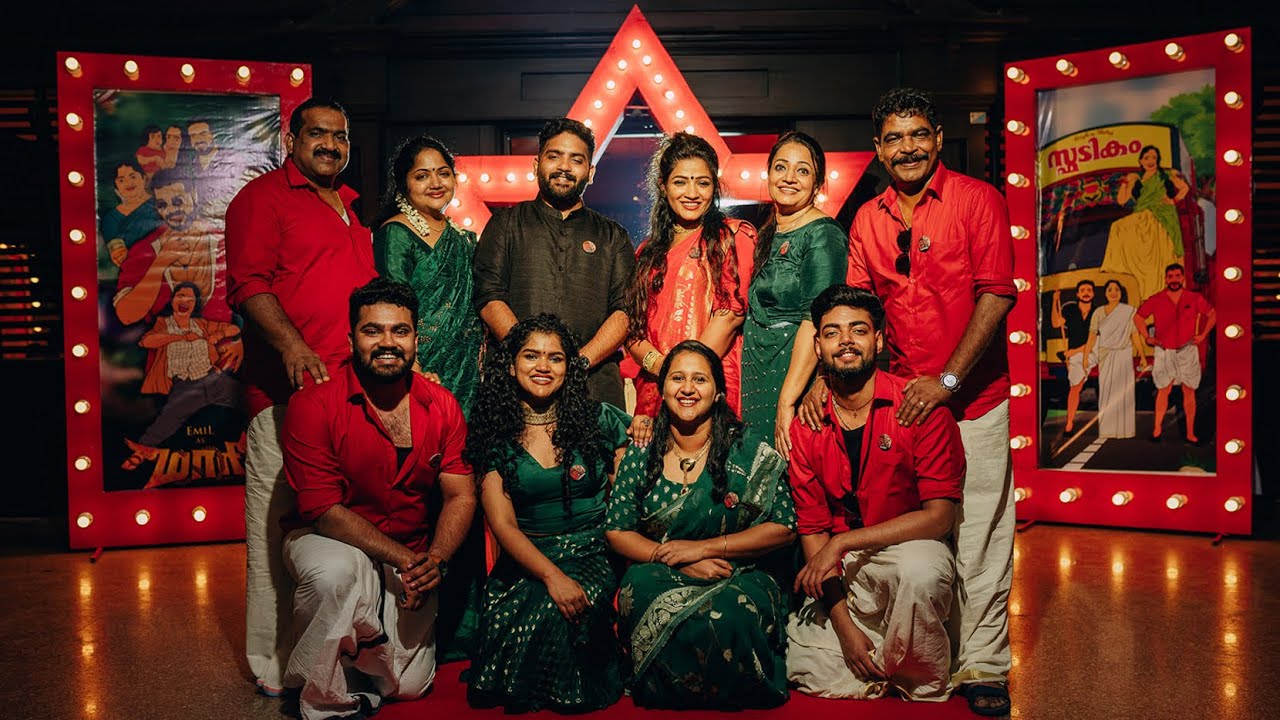 Antony perumbavoor's daughter Anisha antony's sangeetnight || Emil and Anisha sangeetnight