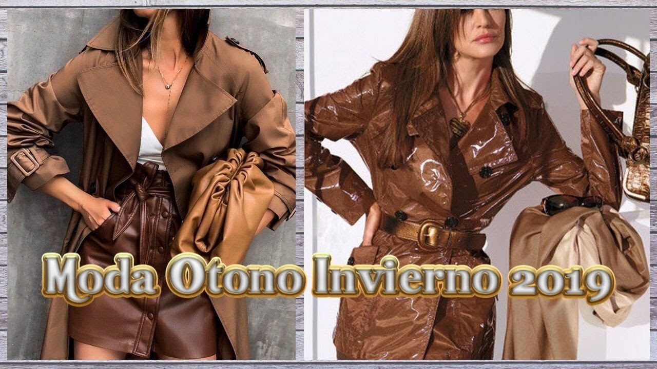 MODA OTO&Ntilde;O INVIERNO MUJER 2019 2020 TENDENCIAS OTO&Ntilde;O INVIERNO ROPA DE MUJER