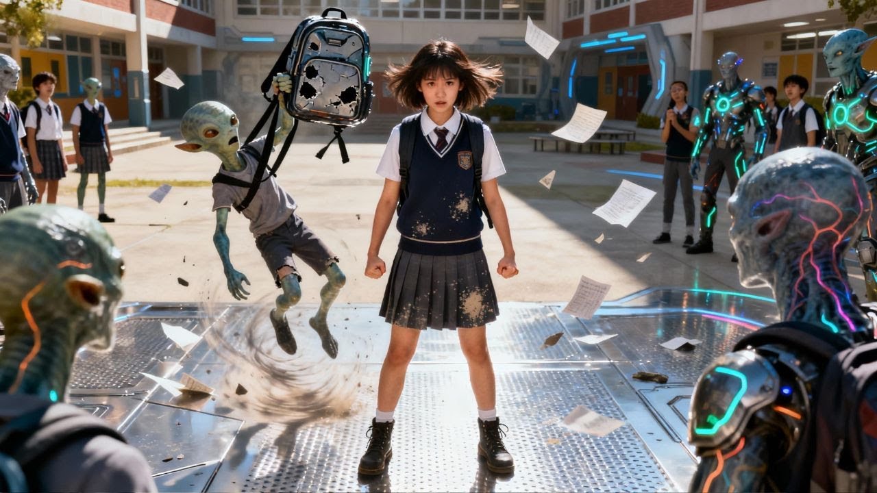 The Bully Grabbed Her Backpack — Gravity Changed Its Mind | HFY | Sci fi Stories
