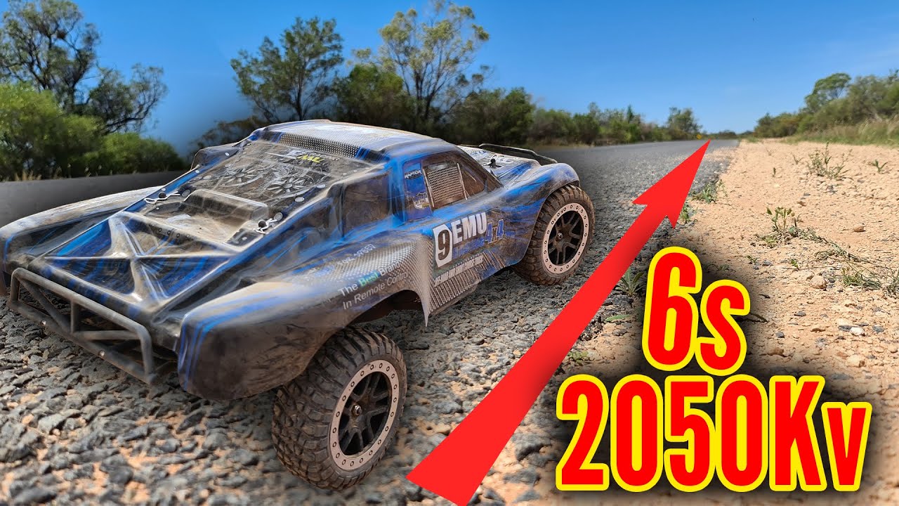 2050Kv 6s TRAXXAS SLASH 4x4 VXL 6s ПЕРЕОБОРУДОВАНИЕ!