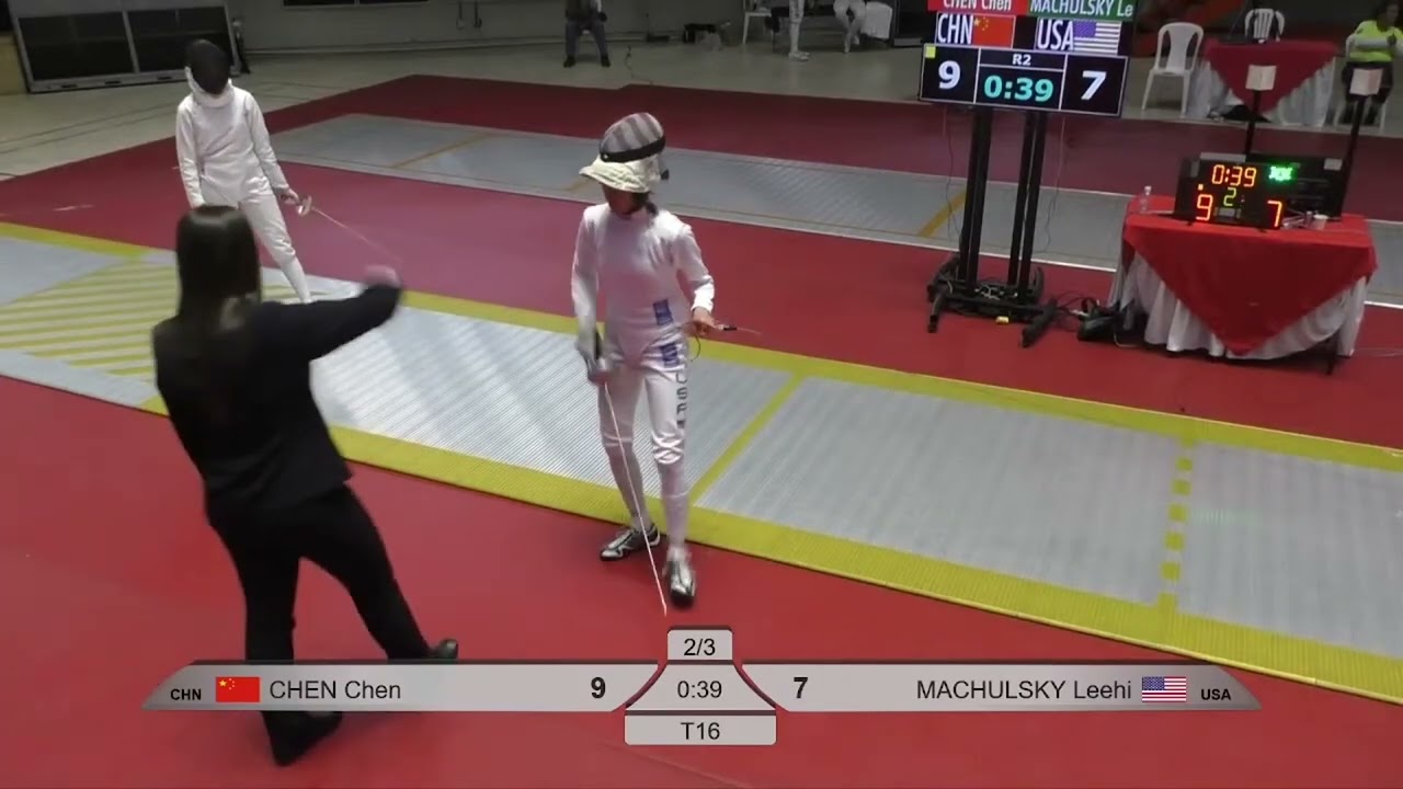 Cali Grand Prix 2024 SWE - L16 - Chen Chen CHN v Leehi Machulsky USA