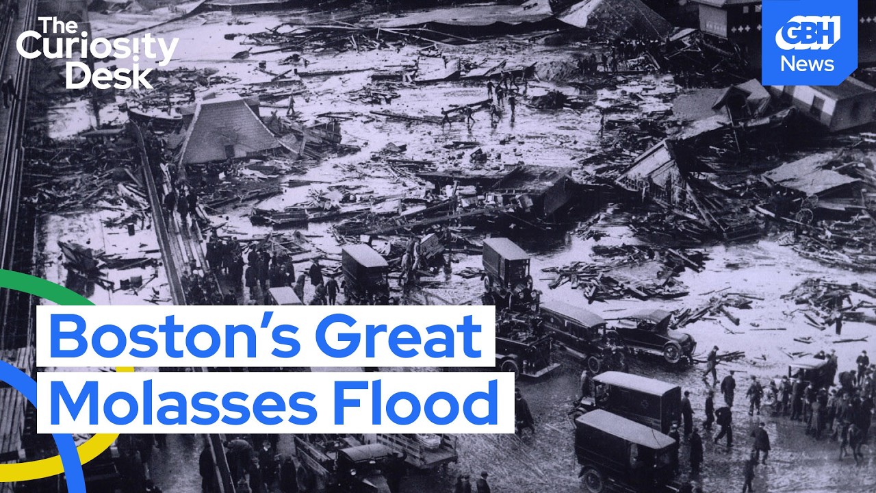 Why some people say they can still smell Boston's Great Molasses Flood