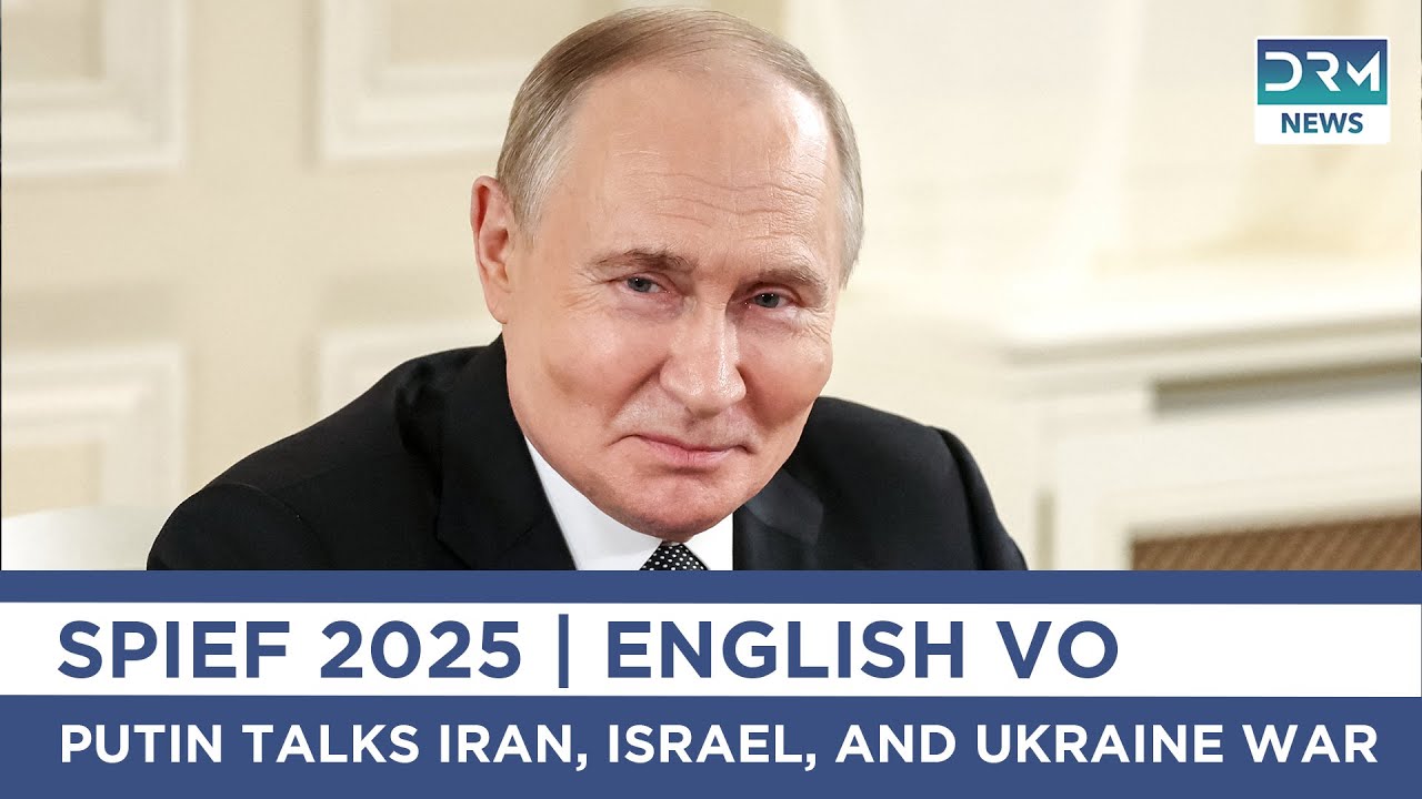 SPIEF 2025: Putin Addresses Ukraine War & Middle East Tensions | English Translation | AC1B
