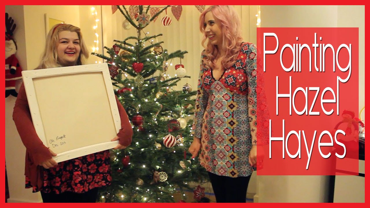 Painting Hazel Hayes with Chloe Dungate | COLLABMAS