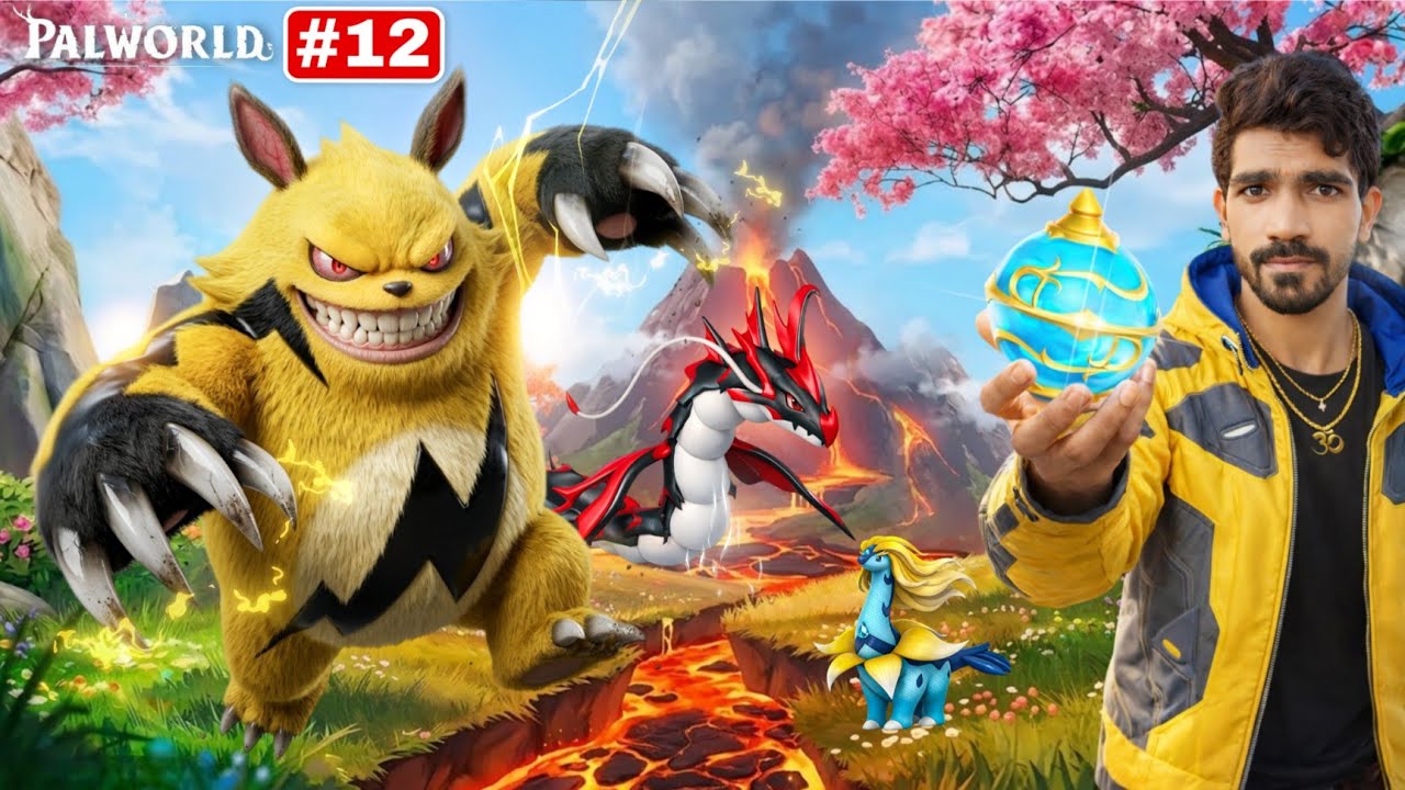 Finally Capturing Most Powerful Grizzbolt in Palworld Telugu | Part 12