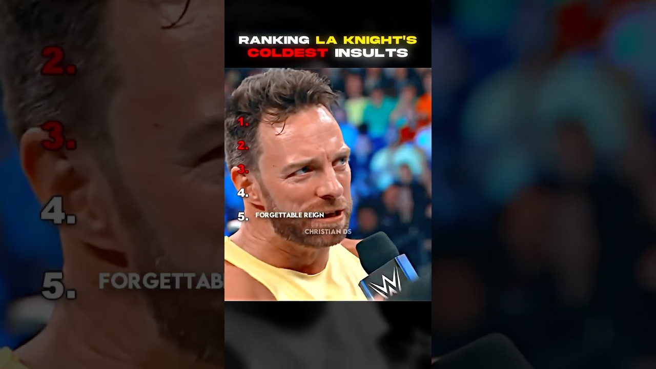 Ranking LA Knight’s Coldest WWE Insults 🔥