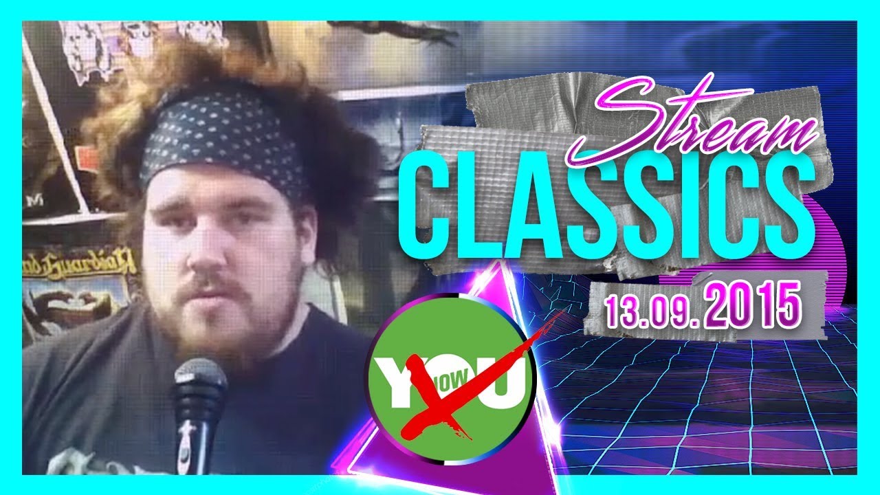 Drachenlord Classics 13.09.2015 (Stream ZUSAMMENFASSUNG) / Fühlt sich auf YouNow unwohl
