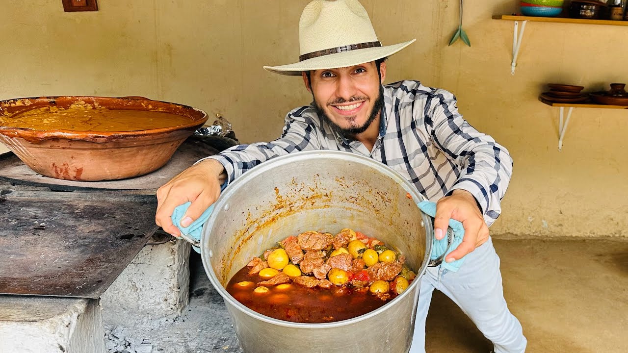 Así se elaboró la rica “BARBACOA” en mi cumpleaños…estilo sinaloense 100 por ciento de rancho 🤠