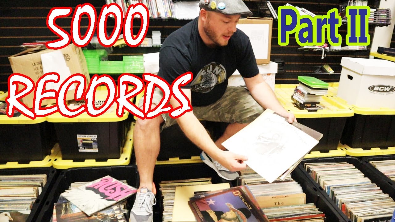 5000 Records Part II collection buy Rock Metal Autographed Vinyl