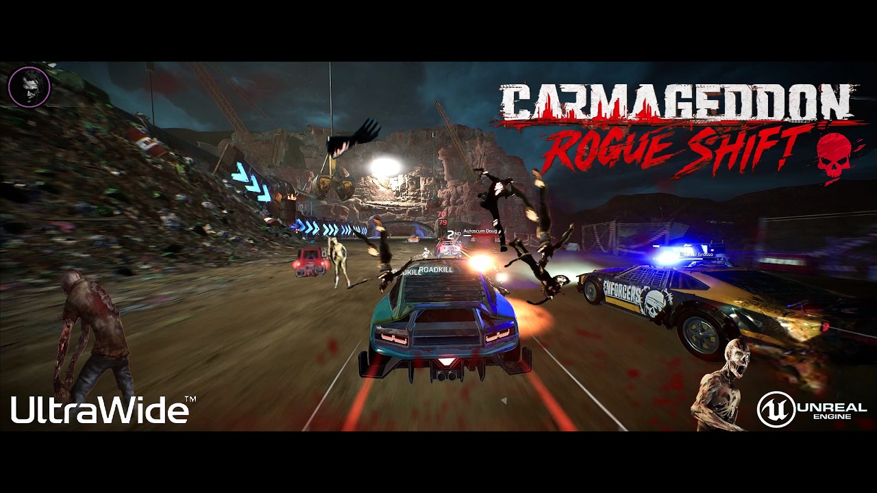 CARMAGEDDON: Rogue Shift - 🤬Struggling to complete my first run!!! [Ultrawide Gameplay]