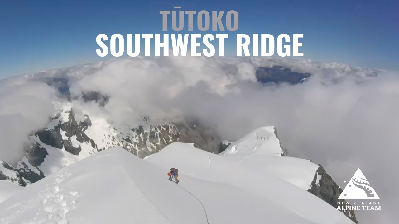 Climbing Mt Tūtoko - South West Ridge - Fiordland National Park 