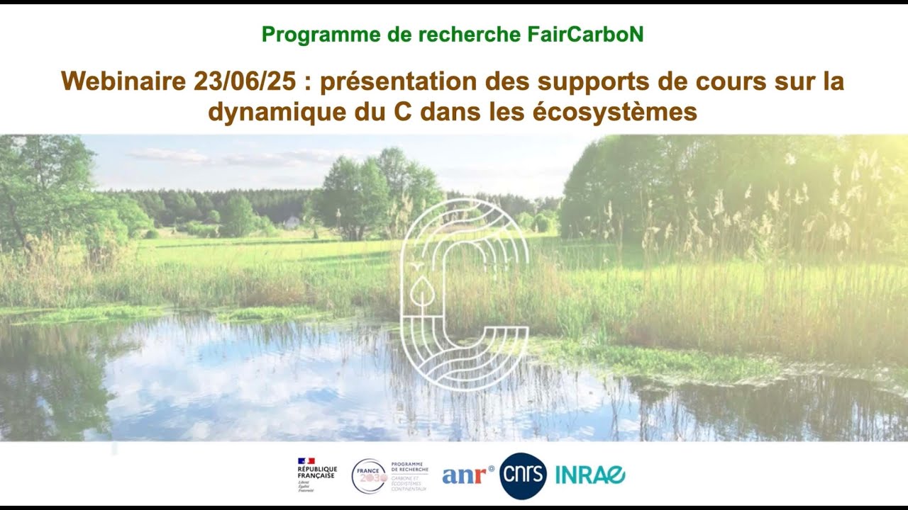 Webinaire 23/07/25 : slides écosystèmes