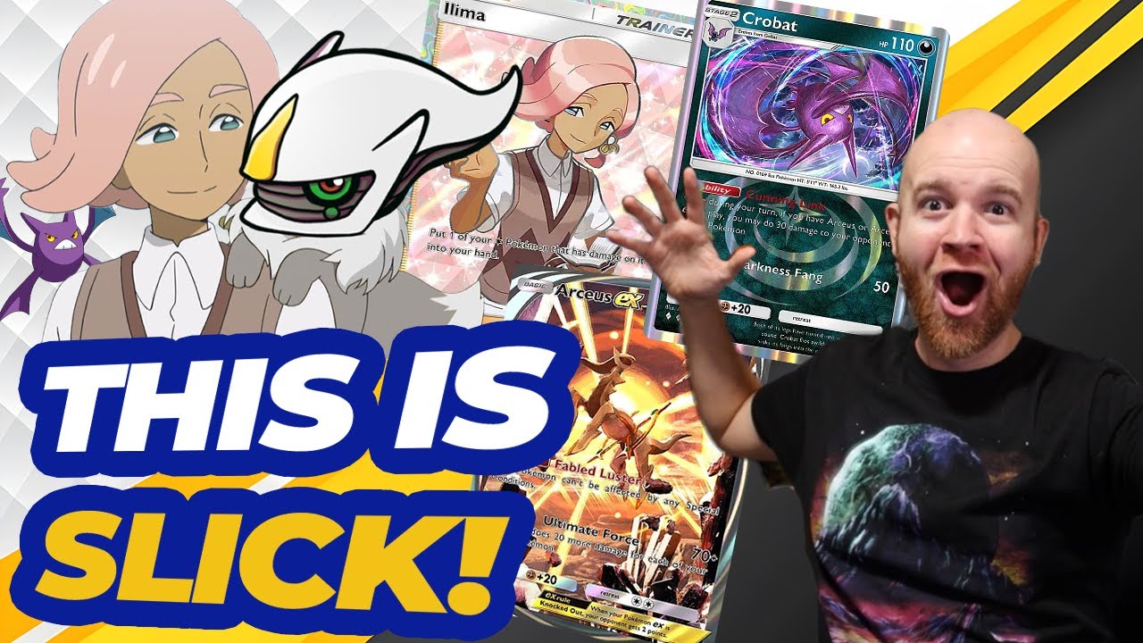 You MUST TRY THIS! Ilima super charges Arceus EX Crobat | Pokémon TCG Pocket Deck Highlight